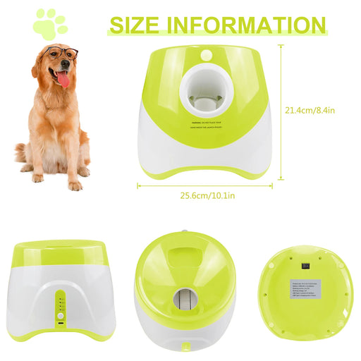 Ballwurfmaschine für Hunde, wiederaufladbar