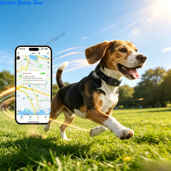 GPS-Tracker für Hunde 4G, mit Gesundheitsüberwachung