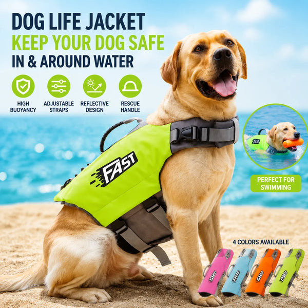 Schwimmweste für Hunde, verstellbar für den Sommer