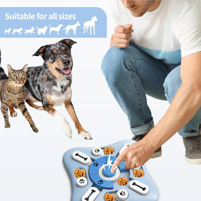 Anti-Schling-Napf für Hunde, mit Labyrinth