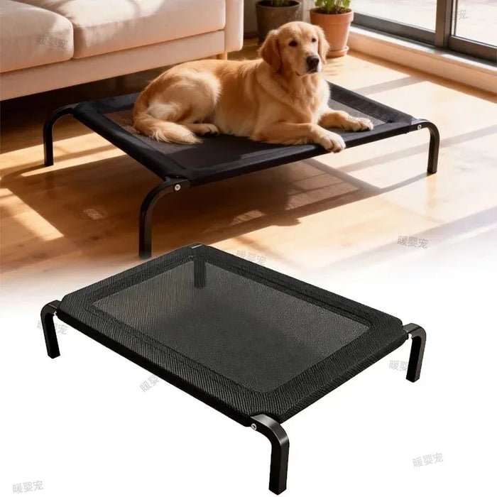 Faltbares erhöhtes Hundebett aus Nylon