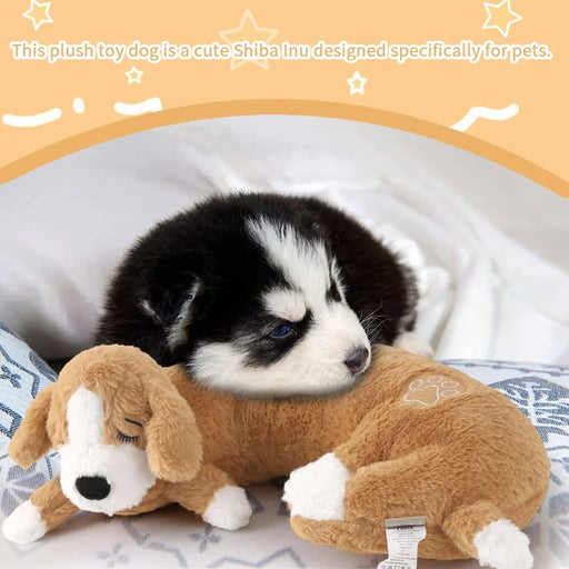 Herzschlag-Kuscheltier für Hunde, beruhigend