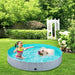 Hundepool faltbar 120 x 30 cm, mit Ablauf