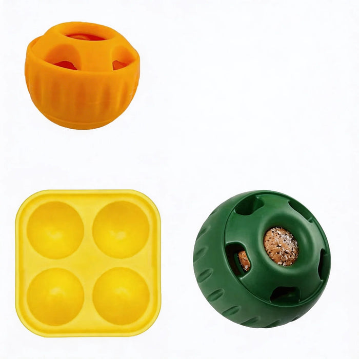 Schleckball für Hunde, befüllbar aus Gummi