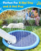 Wassermatte für Hunde mit Sprinkler, rutschfest