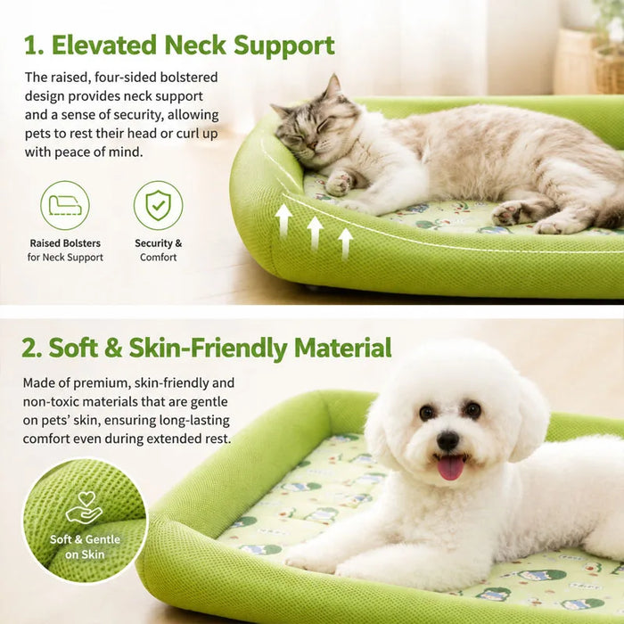 Kühlmatte für kleine Hunde, weich & sommertauglich
