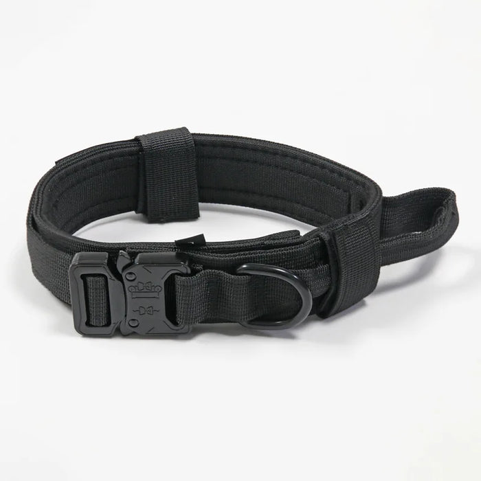 Taktisches Hundehalsband-Set mit Griff & Leine