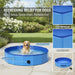 Hundepool faltbar 80 x 20 cm, rutschfest