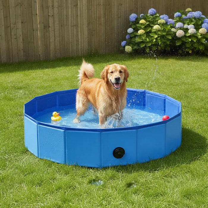 Hundepool faltbar 80 x 20 cm, rutschfest