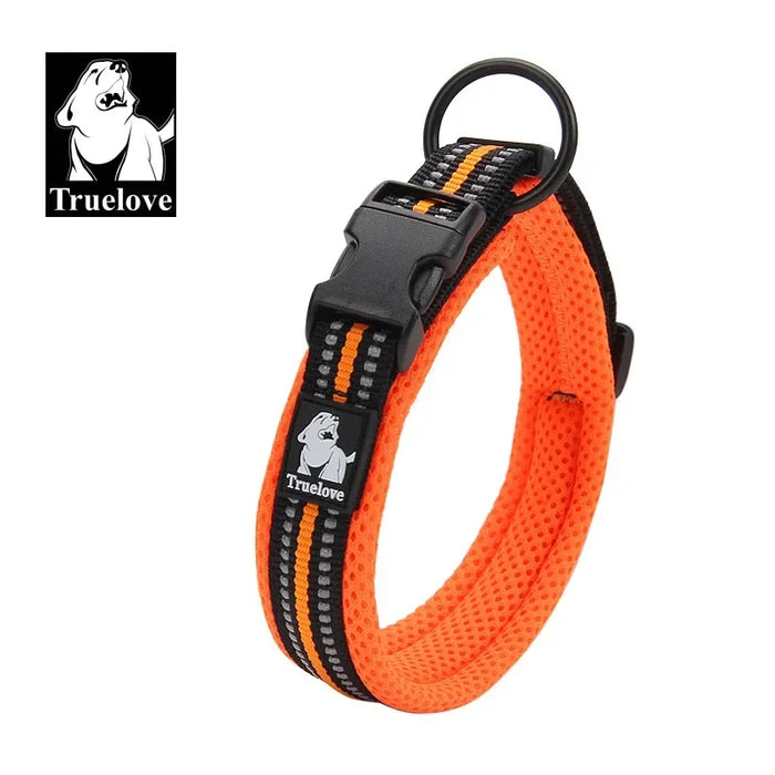 Truelove Hundehalsband gepolstert, aus Mesh