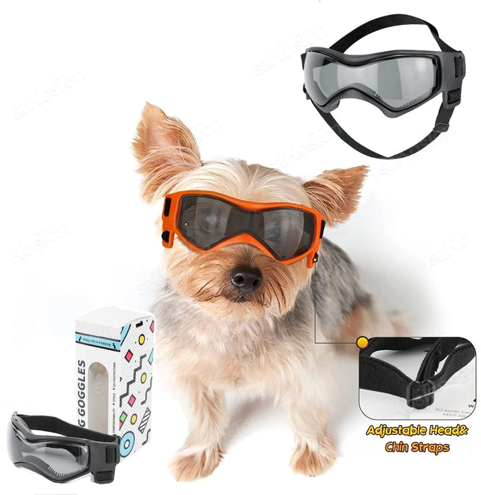 Hundebrille mit UV-Schutz, verstellbar