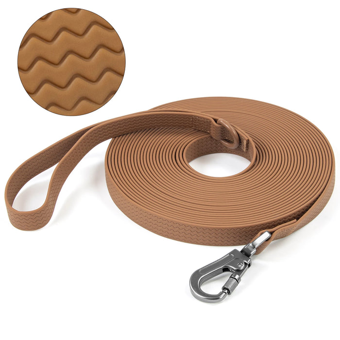 Hundeleine aus PVC, wasserfest & leicht zu reinigen