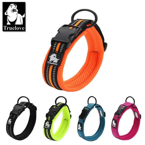Truelove Hundehalsband gepolstert, aus Mesh