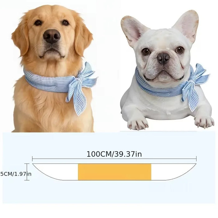 Kühlhalstuch für Hunde, gegen Hitze