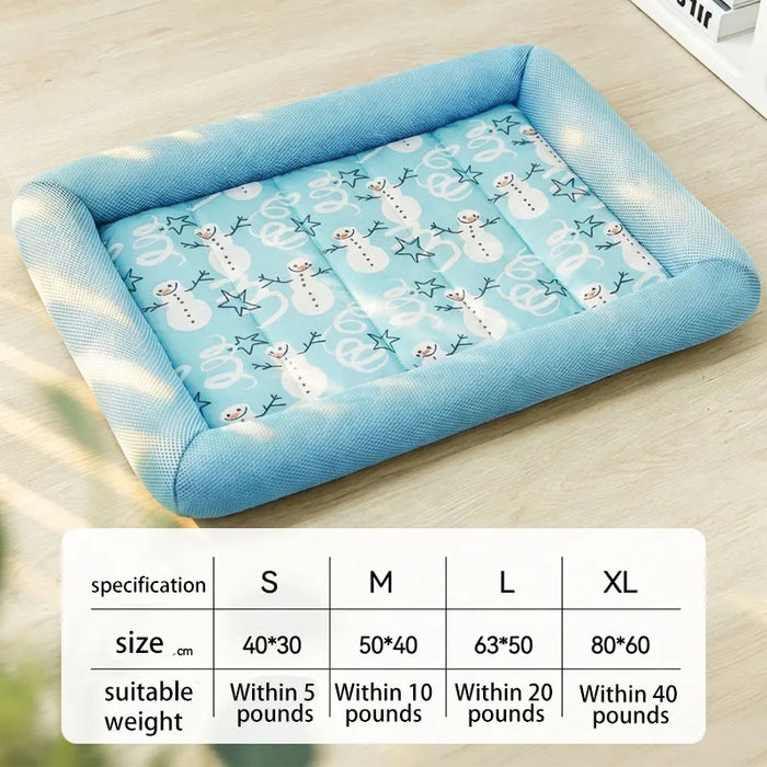 Kühlmatte für kleine Hunde, weich & sommertauglich