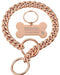 Gliederkette-Halsband für Hunde 10 mm, Edelstahl