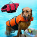 Schwimmweste für große Hunde, mit Auftrieb