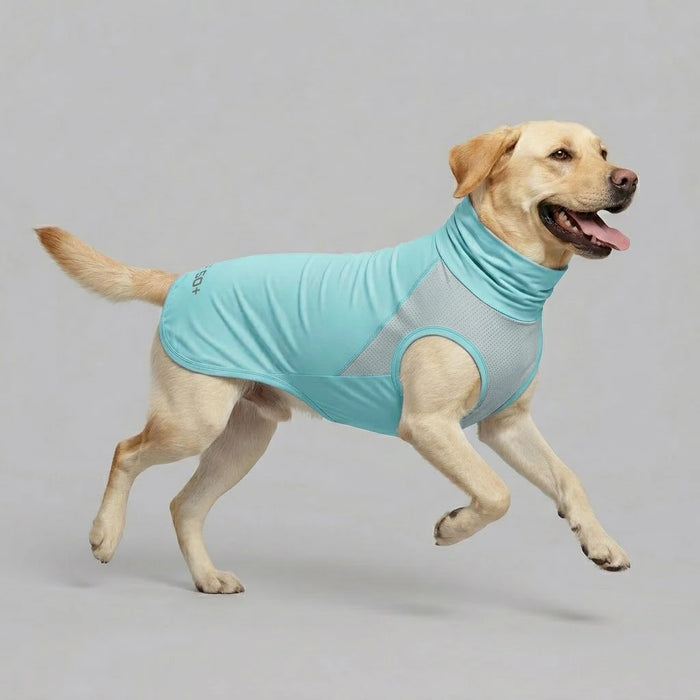 Kühlweste für Hunde mit UV-Schutz, Mesh