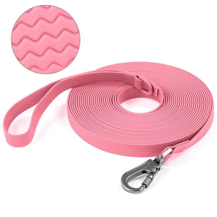 Hundeleine aus PVC, wasserfest & leicht zu reinigen