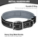 Hundehalsband aus Nylon, einfarbig mit Schnalle