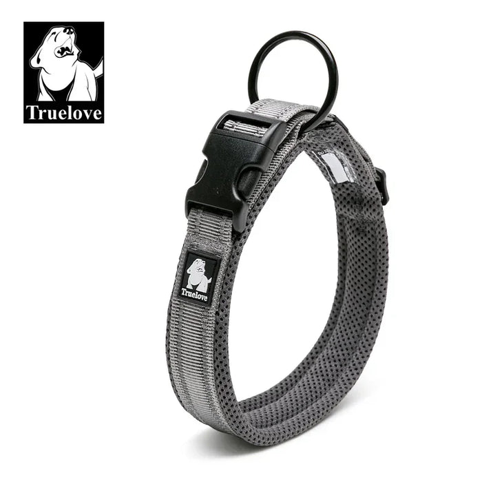 Truelove Hundehalsband gepolstert, aus Mesh