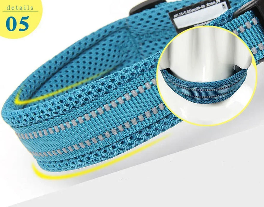 Truelove Hundehalsband gepolstert, aus Mesh