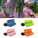 Hundeschuhe im 4er-Set, aus Mesh & reflektierend
