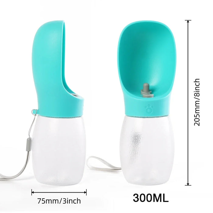 Trinkflasche für Hunde 300 ml, für unterwegs
