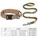 Taktisches Hundehalsband-Set mit Griff & Leine