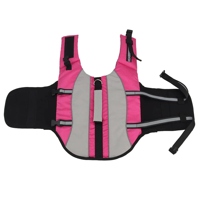 Schwimmweste für Hunde als Geschirr, für Wassersport