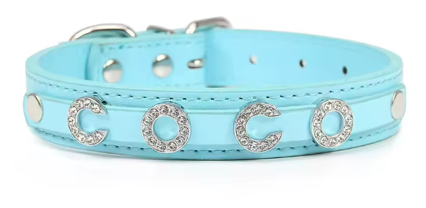 Pawood™ Crystal Personalized Pet Collar